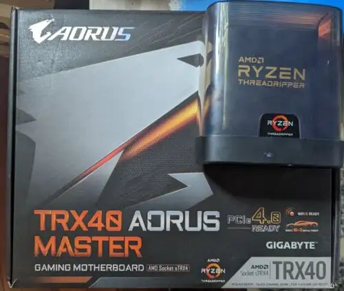 Amd Ryzen Threadripper 3970X 32 Core Processor With Motherboard Ram Cooler