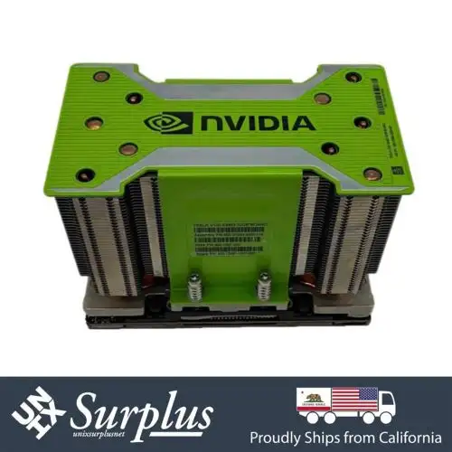 Nvidia Tesla V100 Sxm3 32Gb Hbm2 Accelerator Card Gpu W/ 3U Heatsink