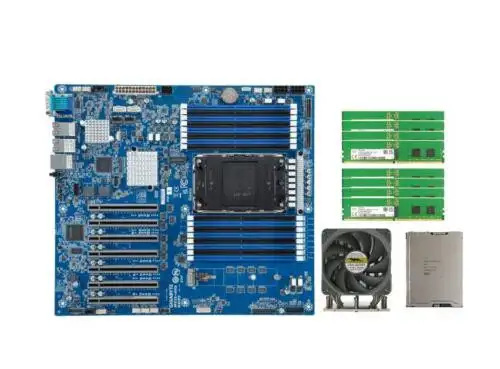 256Gb Skhynix Ddr5 Gigabyte Ms33-Ar0 Lga4677 350W Intel Xeon Platinum 8490H Es