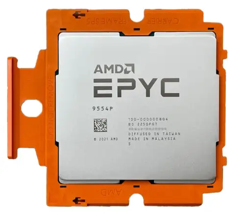 New Amd Epyc 9554P Unlocked 64Core 128Threads 3.1-3.75Ghz L3Cache 256Mb 360W Sp5
