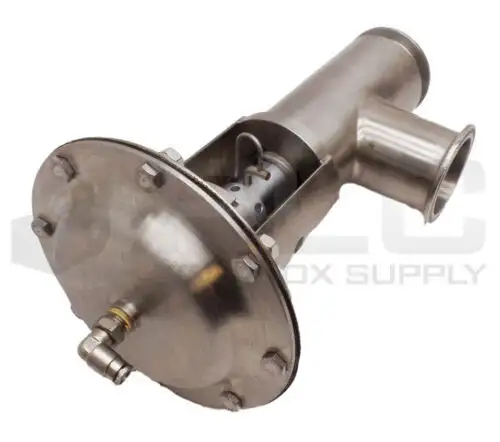 New Spx Valve 1 13/16" X 1 7/8" Connections W/ 6" Diaphragm
