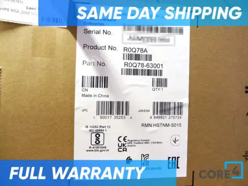 Hp R0Q78A Msa 2060 12Gb Sas Sff Storage Sealed