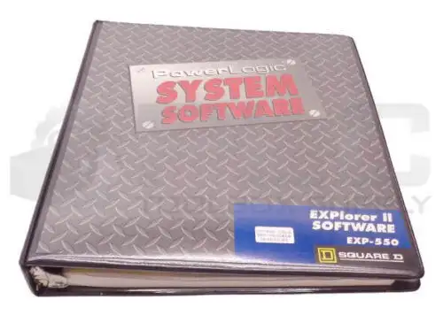 New Square D Exp550 Sy/Max Explorer Ii Software Powerlogic