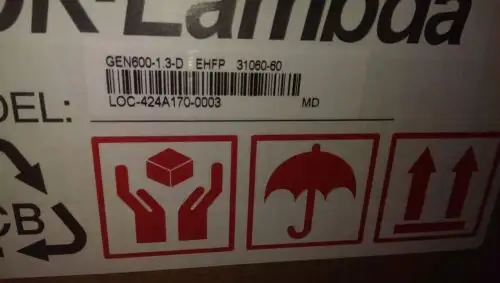 Gen600-1.3 Tdk-Lambda Genesys 750W