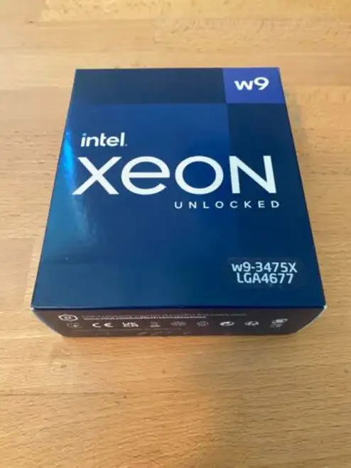 Intel Xeon W9-3475X Processor 36 Cores 82.5Mb Cache Up To 4.8 Ghz