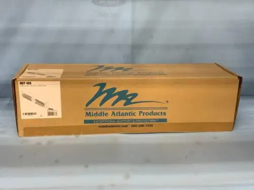 Middle Atlantic Products / Uqfp-4Ra Fan Panel 100 Cfm 27Db Anodized