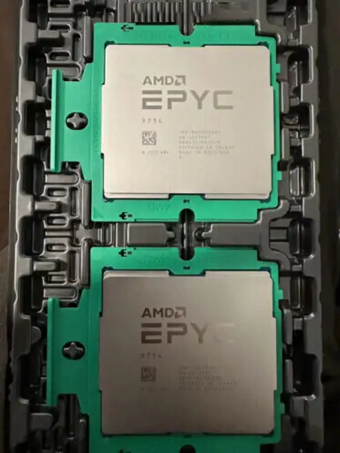 Amd Genoa Epyc 9754 Cpu Server Processor 2.25 Ghz-3.1 Ghz 128 Core 256 Threads