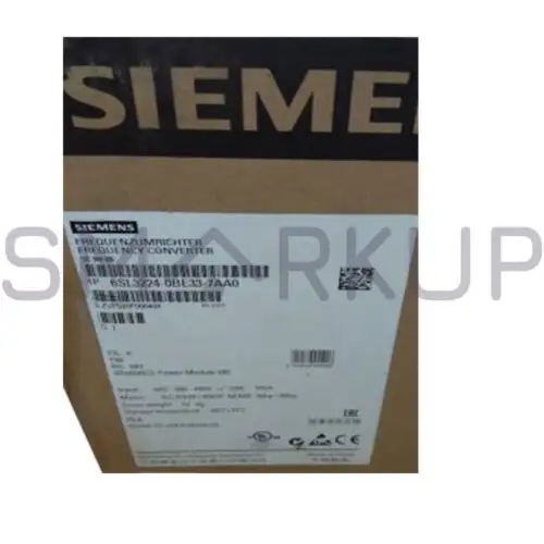 New In Siemens 6Sl3224-0Be33-7Aa0 Frequency Converter