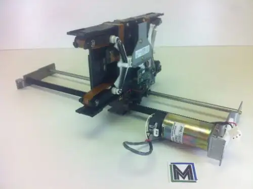 Ibm 05H9521 3570 Picker Assembly W/ 34G7550 Motor Drive