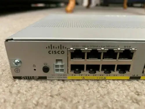Cisco Systems Isr C1111-8P Router Integrated Services Router
