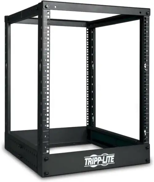 Tripp Lite 13U 4-Post Frame Rack Network Equipment Rack 1000 Lb. Capacity