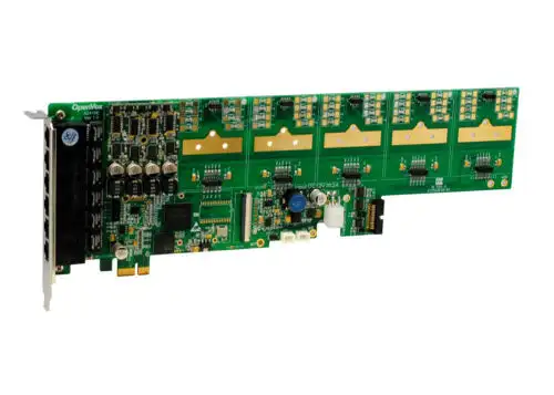 vox A2410E10 24 Port Analog Pci-E Karte Basiskarte + 1 Fxs400 + 0 Fxo400