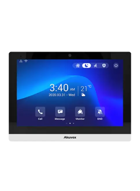 Akuvox C319S Sip Android 9 da 10 pollici con schermo touch screen e relè interno Poe-