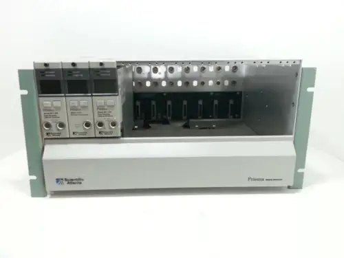 Scientific Atlanta 6470-P2 Chassis Populated W/ (2) 6971-Dr & (1) 6473 Optical