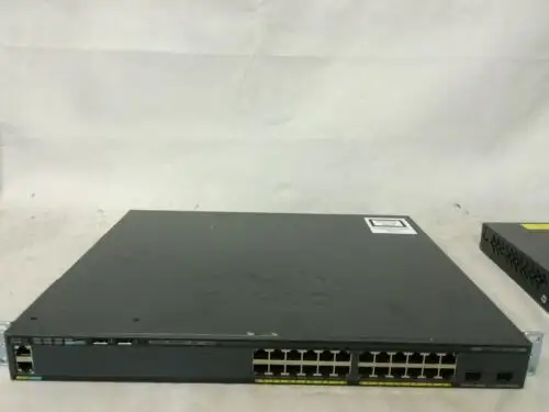Cisco Catalyst Ws-C2960X-24Pd-L Gige Poe 370W 2 X 10G Sfp+ Lan Base