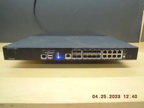 Dell Sonicwall Nsa 6600 Security Appliance 12 Port Sfp/Sfp+ Firewall #F31