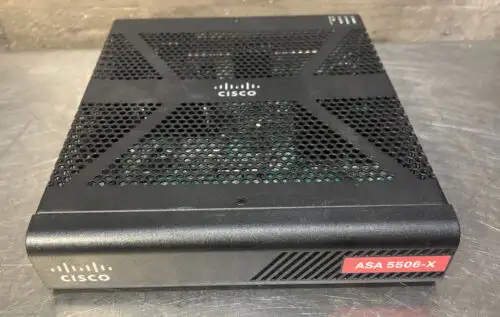 Cisco Asa 5506-X Asa5506 V07 8-Port Network Security Firewall Appliance.