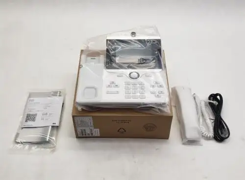 Cisco Cp-8865-W-K9 Ip Volp Office Video Phone Gigabit Telephone (White)