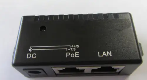 100Pcs Passive Poe Injector-Wall Mount 9-48V/1A Supply Module For Ip Phone
