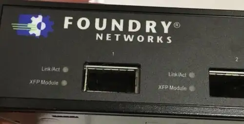 Foundry Networks Edgeiron 8X10G Eif8X10G Switch