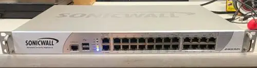 Sonic Wall Nsa 2400Mx 24-Port Network Security Appliance Rk16-076