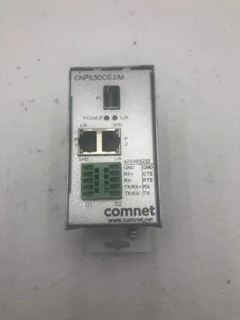 Comnet Cnfe3Doe2/M Data Over Ethernet Terminal Server Rs232/422/485