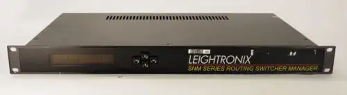 Leightronix Inc. Snm-45R-2 Snm Eries Routing Switcher Manager