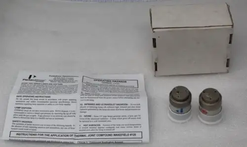 Lot 2 Ilc / Excelitas / Perkin Elmer Lx75F Cermax 75W Xenon Lamp Bulb Short Arc
