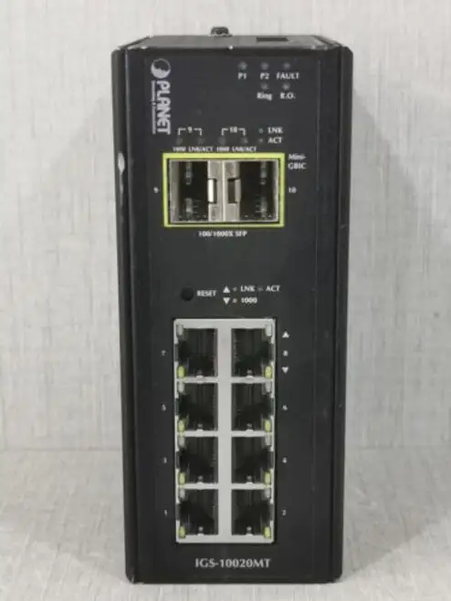 Planet Igs-10020Mt(V2) 8 Port Fast Ethernet Switch