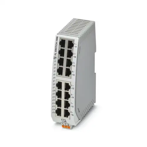 Clearance Fl Switch 1016N Industrial Ethernet Switch 1085255 - Phoenix Contact