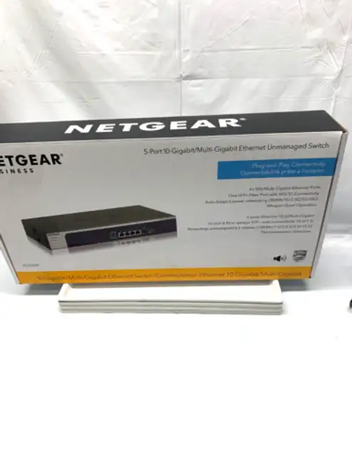 Netgear Xs505M 5-Port 10-Gigabit/Multi-Gigabit Ethernet Unmanaged Switch