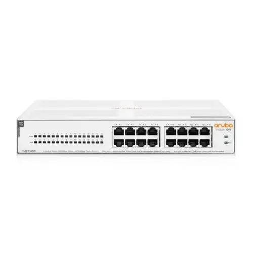 Aruba Instant On 1430 16G Class4 Poe 124W Switch Rj-45 10/100/1000 Ports R8R48A