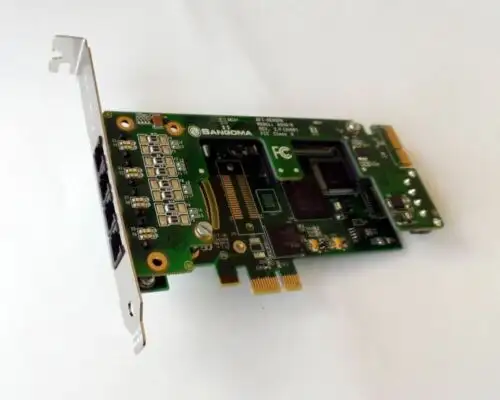 Sangoma A20200E 4 Fxs Analog Card - Pcie