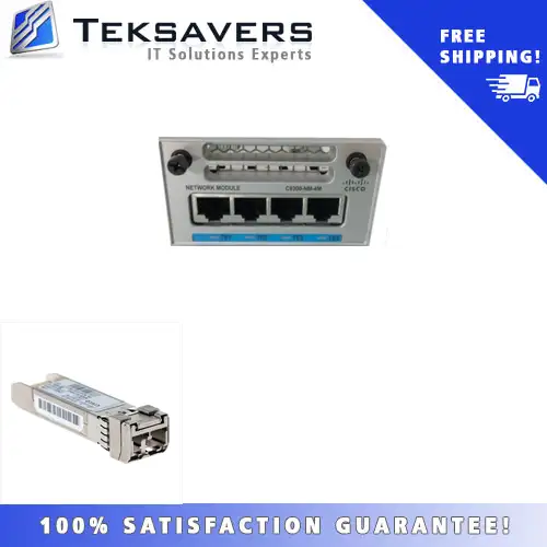 1X C9300-Nm-4M /W 4X Sfp-10G-Er