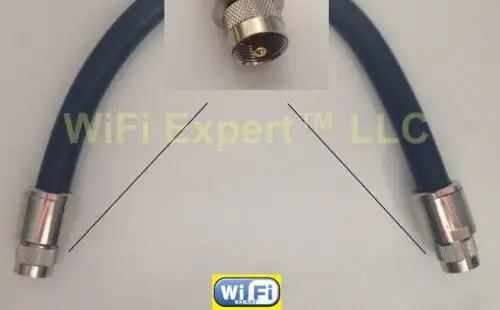 175 Feet Rfc600 Antenna Jumper Patch Coax Cable Pl-259 Connectors Cb Ham Rf Gps