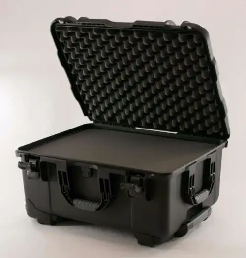 Turtle 07-750001 Maletín impermeable multiuso con ruedas W750 Espuma personalizable