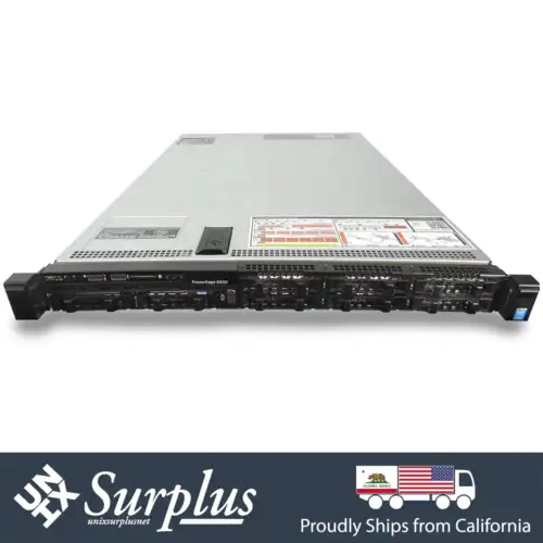 Dell R630 8 Bay Server 2X E5-2690 V4 2.60Ghz 28 Cores 64Gb Ddr4 W/ 960Gb Ssd