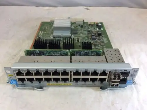 Hp J9990A 20 Port Gigabit Ethernet Switch Module Poe+ 1Gbe Zl2 V3 10Gbe