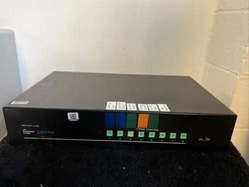 Wright Line Lan Management System Lc98-Mm 8-Port Kvm Switch;