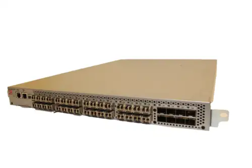 Brocade 5100 Fiber Channel Switch 40 Active Ports 32 8Gb Fiber Sfps Included