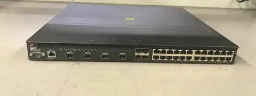 Brocade Netiron Br-Ces-2024C-4X-Ac Dual Ac 24 Port Managed L3 Switch