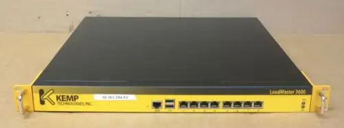 Kemp Loadmaster 3600 Multi-Site 8X 1Gbe L7 Load Balancer Nsa3110-Lm3600-Ir