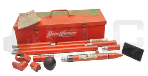Hein Werner Winner Series 67002 Hydraulic Ram 4 Ton W/ Accs. & Case Read