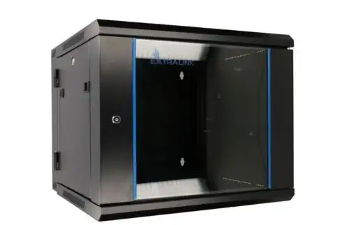 Extralink 9U 600X600 Azh Wall-Mounted Rackmount Cabinet Swingtype El-Rmc-9U-1