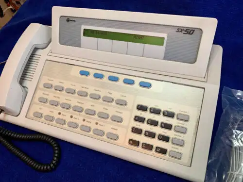 Mitel Sx-50 Attendant Tilt Lcd Console 9104-060-101-Sa Excellent Condition