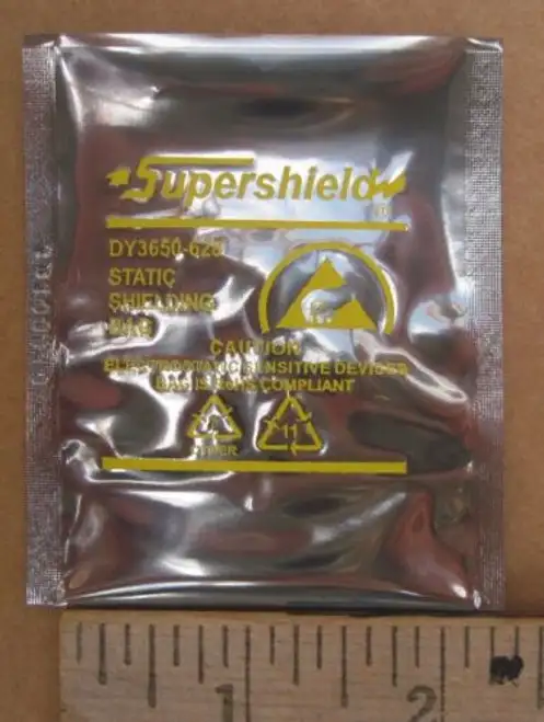 10 000 2X3" -Top Dou Yee Static Shield Bags - ping