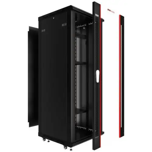 27U Rack 600Mm Deep Server Cabinet Enclosure On Casters With Bonus