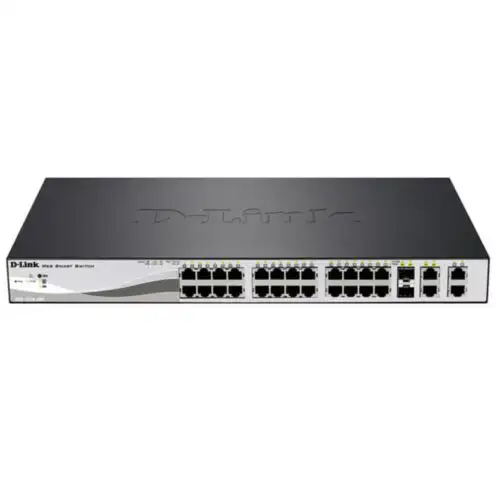 D-Link Des-1210-28P Switch 24 X Port 10/100 2Xcombo Sfp/2X Gigabit Web Smart
