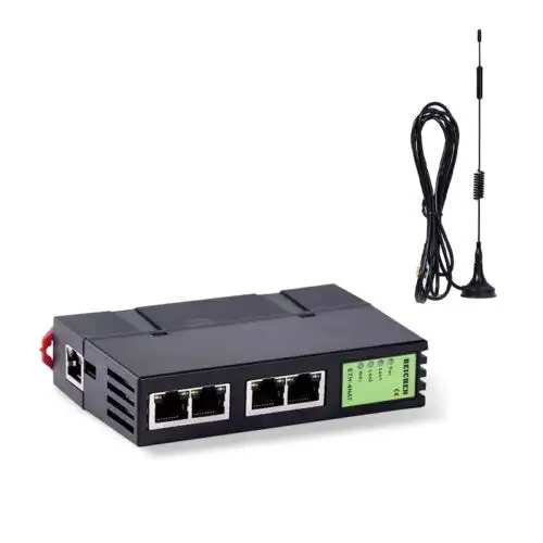 Eth-4Nat Network Coupler 4Channel Ethernet Module+Magnetic Antenna For Plc Cnc