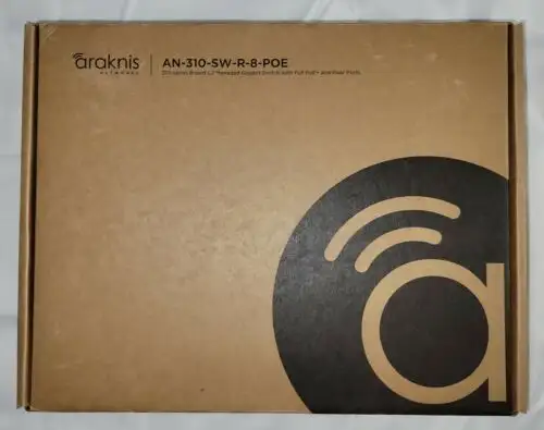 Araknis Networks 310 Series 8 Port L2 Managed Gigabit Switch An-310-Sw-R-8-Poe